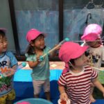 狙って～シュー!!🔫😎～仙台市太白区りっきーぱーく保育園長町～