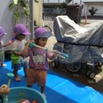 元気にお水遊び✨～仙台市太白区りっきーぱーく保育園長町～