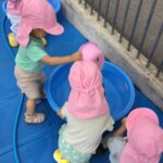 水遊びをしました🌈💦✨仙台市太白区～りっきーぱーく保育園あすと長町～