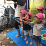 水遊び💦～仙台市太白区りっきーぱーく保育園長町～