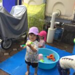 久しぶりの水遊び💦～仙台市太白区りっきーぱーく保育園長町～