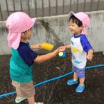 水遊び気持ちいいね🌞💦～仙台市太白区りっきーぱーく保育園あすと長町～