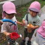 水遊び、楽しいね！🌈💦～仙台市太白区りっきーぱーく保育園あすと長町～