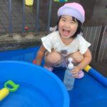 青空の下で水遊び🌈💦～仙台市太白区りっきーぱーく保育園あすと長町～